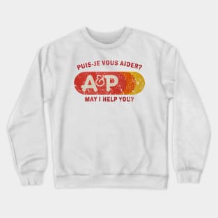 A&P Supermarket 1976 Crewneck Sweatshirt